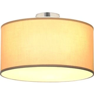 Afbeelding van Slv downlight soprana cl 1 rond beige textiel e27 155373