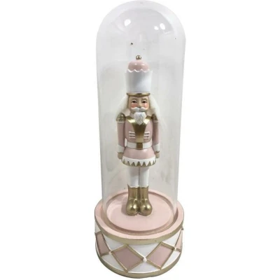 Afbeelding van Kerstversiering DKD Home Decor Kristal Hars Notenkraker (10 x 10 26 cm) (2 Stuks)
