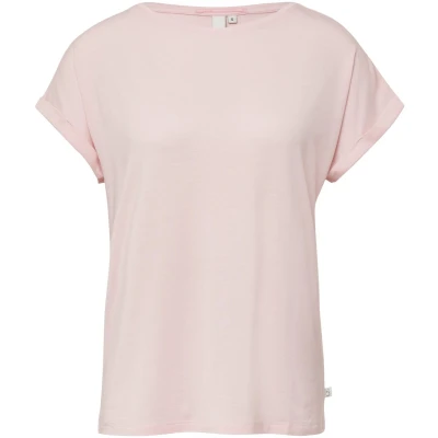 Afbeelding van QS Tshirt basic, Dames, Maat: Small, Zartrosa