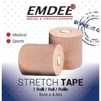 Afbeelding van Emdee Easystretch Tape 5cm X 4.5m, 1 stuks