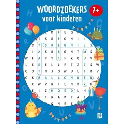 Afbeelding van Woordzoekers voor kinderen 7+