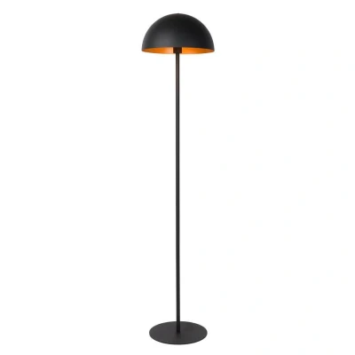 Afbeelding van Lucide SIEMON Vloerlamp Ø 35 cm 1xE27 Zwart