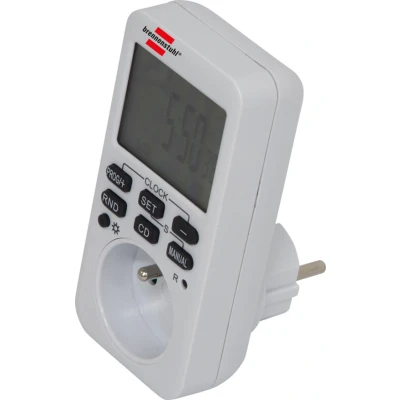 Afbeelding van Brennenstuhl Digitale Weektimer voor Wandcontactdoos, Wit