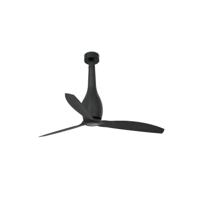 Afbeelding van Faro Lighting Eterfan matzwart plafondventilator 3 bladen met DC motor