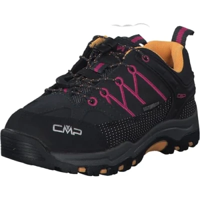 Afbeelding van CMP Kids Rigel Low Trekking Shoes WP, uniseks, Antraciet Bouganville 54ue, 31 EU