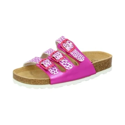 Afbeelding van Lico BIOLINE TRENDY meisjes Lage pantoffels , Felroze / wit, 37 EU