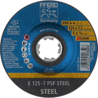 Afbeelding van PFERD 62011125 Afbraamschijf gebogen Diameter 125 mm 10 stuk(s)