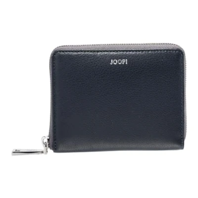 Afbeelding van JOOP! Leren Portemonnee Lantea Blocking Nisa Purse Dark Navy Donkerblauw