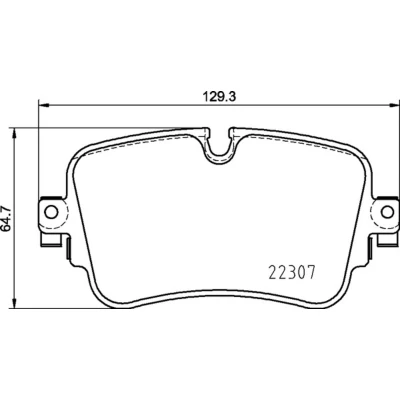 Afbeelding van Brembo Remblokset P 85 161