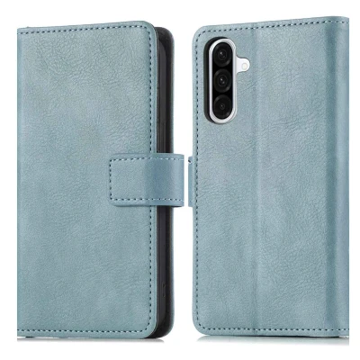Afbeelding van Samsung Galaxy A36 Hoesje Kunstleder imoshion Bookcase Lichtblauw Telefoonhoesje Black Friday Deals