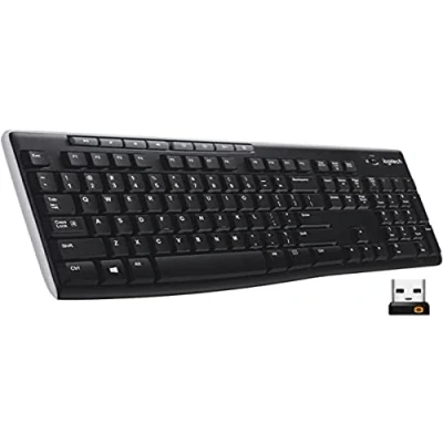 Afbeelding van Draadloos toetsenbord Logitech 920 003746 Zwart QWERTY Spaans