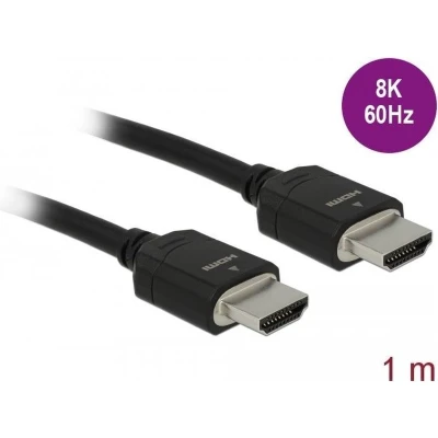 Afbeelding van Delock Ultra High Speed HDMI Cable 48 Gbps 8K 60 Hz 1 m