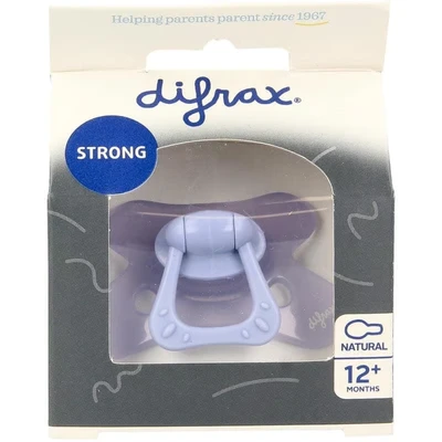 Afbeelding van Difrax Fopspeen Natural &amp; Pure 12+ Maanden Lavender