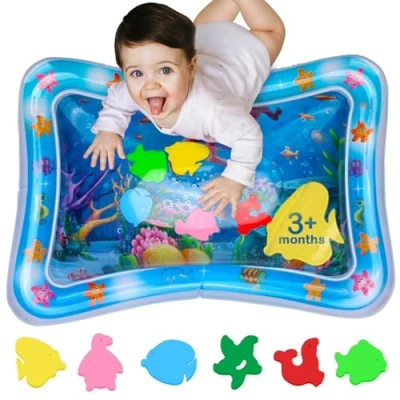Afbeelding van watermat voor baby&#039;s, BPA vrije waterspeelmat, sensorische mat babywatermat buikligging en ontwikkeling, baby&#039;s van 3 12 maanden, speelgoed baby Avec Maman