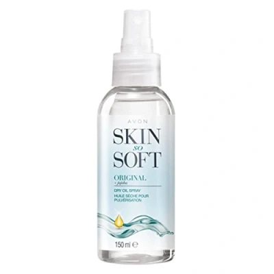 Afbeelding van Avon 3x 150ml Olie Jojoba &amp; Cytronella tegen muggen Skin So soft