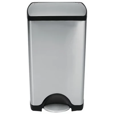 Afbeelding van Simplehuman Pedaalemmer Rectangular 38 ltr mat RVS