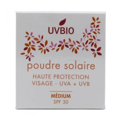 Afbeelding van Uvbio Sun powder (medium) SPF 30 Bio 10 g