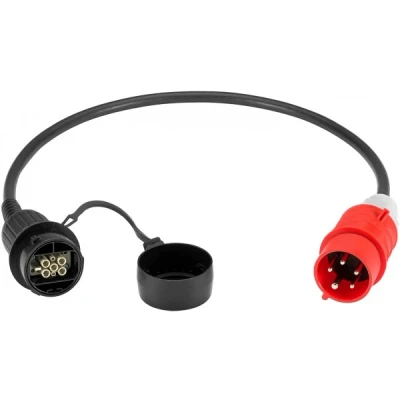 Afbeelding van LAPP MOBILITY CEE universele laadadapter, tot 11 kW, 3 fase (5555923003) 16 A, adapterkabel voor het laadstation
