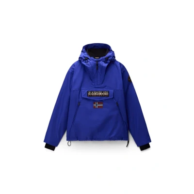 Afbeelding van NAPAPIJRI Tussenjas &#039;RAINFOREST NEXT&#039; beige / royal blue/koningsblauw rood zwart