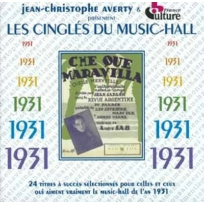 Afbeelding van Various Artists Les Cingles Du Music Hall : 1931 (CD)