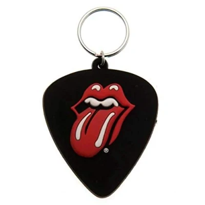 Afbeelding van Portachiavi Gomma Rolling Stones (Plectrum)