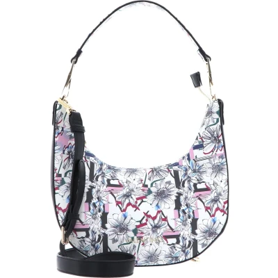 Afbeelding van VALENTINO Schoudertas Sottospalla Goulash Shoulder Bag Nero / Multicolor Wit Veelkleurig