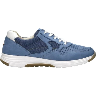 Afbeelding van Gabor Rollingsoft Veterschoenen Laag licht blauw Maat 3.5