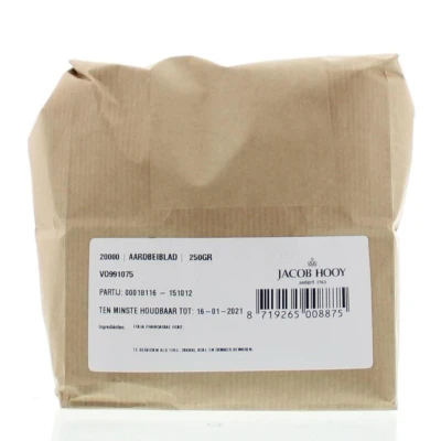 Afbeelding van Jacob Hooy Aardbeiblad 250GR