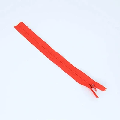 Afbeelding van LEDUC RVNAVN3 22 820 1 Trimz Invisible Zip ritssluiting, rood, cm