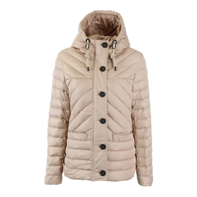 Afbeelding van Dreimaster Klassik Damesjas SCHMUDDELWEDDA S / Beige 100% Polyester