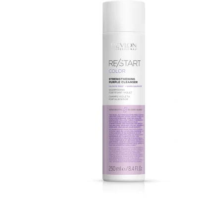 Afbeelding van REVLON Restart Color Zilvershampoo Strengthening Purple Cleanser 250ml