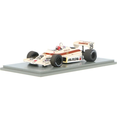 Afbeelding van Arrows A6 Spark Modelauto 1:43 1983 Marc Surer Racing Team S5784 Monaco GP Schaalmodel