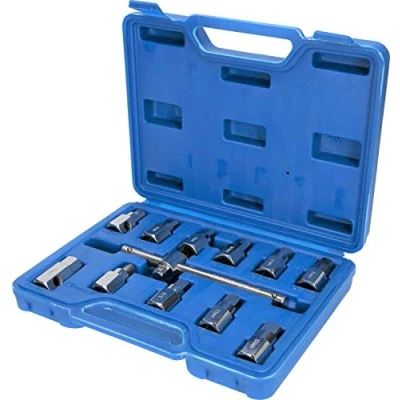 Afbeelding van Steeksleutelinzetset, olieaftapschroef KS TOOLS BT711150
