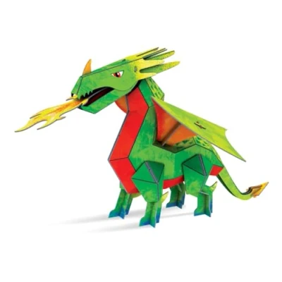 Afbeelding van Rebo Draak Boek + 3D model