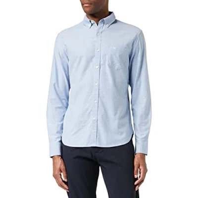 Afbeelding van Overhemd Button Down Paper Oxford Delft (29599 0001 1139)