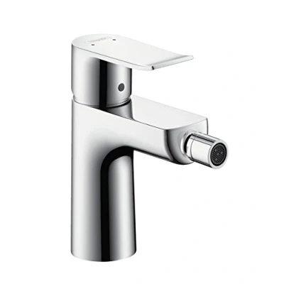 Afbeelding van Hansgrohe Metris 1 greeps bidetmengkraan met wastegarnituur