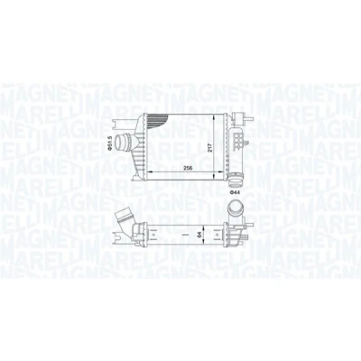 Afbeelding van Magneti Marelli Interkoeler 351319205160