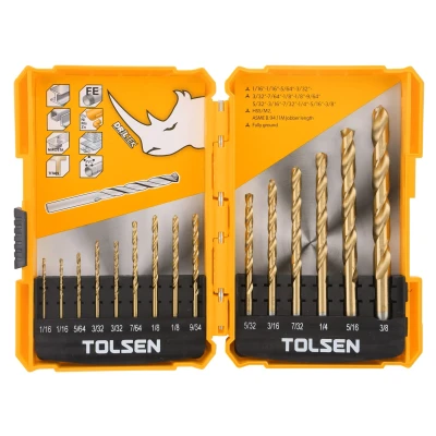 Afbeelding van Tolsen Bitset Borenset 15 delig Industrial voor Hout, Metaal en Steen