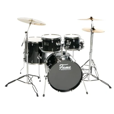 Afbeelding van Fame FG20B BK First Gig Studio set Black Drum