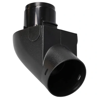 Afbeelding van vhbw Slangadapter compatibel met Miele Medivac S300 S348i, S400 S448i stofzuiger, stofzuigerslang aansluitadapter, zwart