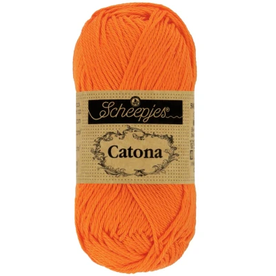 Afbeelding van Scheepjes Catona 50 gram 281 Tangerine