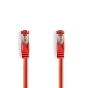 Afbeelding van Netwerkkabel Cat6 S/FTP 15 meter (100% koper, LSZH, Rood)