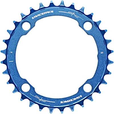 Afbeelding van Race Face Narrow Wide Kettingblad 4 bouts 10/11/12 speed, blauw Uitvoering 36T