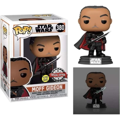 Afbeelding van Star Wars the Mandalorian Funko Pop Vinyl: Moff Gideon (Glow in Dark)