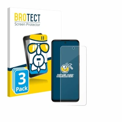 Afbeelding van BROTECT Screenprotector voor Xiaomi Redmi 13 Folie Beschermfolie Beschermglas transparant (3 Stuks)