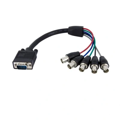 Afbeelding van Adapter VGA Startech VGABNCMF1 Coaxiaal BNC Zwart