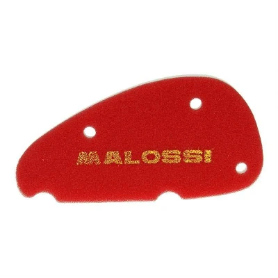 Afbeelding van Malossi Red Sponge Luchtfilterinzetstuk Voor Originele Airbox, Aprilia Sr50 Met Luchtfilterbox Vanaf 2004 Piaggio Motoren