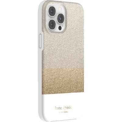Afbeelding van Kate Spade Glitter Block Protective Hardshell iPhone 12 &amp; 13 Pro Max Back Cover