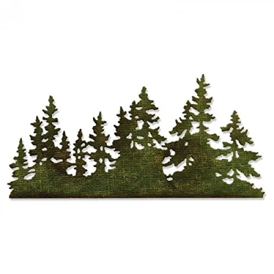 Afbeelding van Die Tree Line van Thinlits Tim Holtz