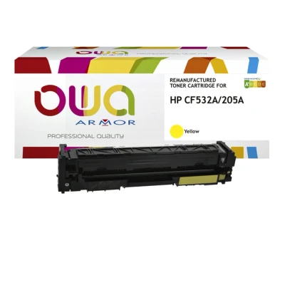 Afbeelding van Toner refurbished HP 205A Geel OWA